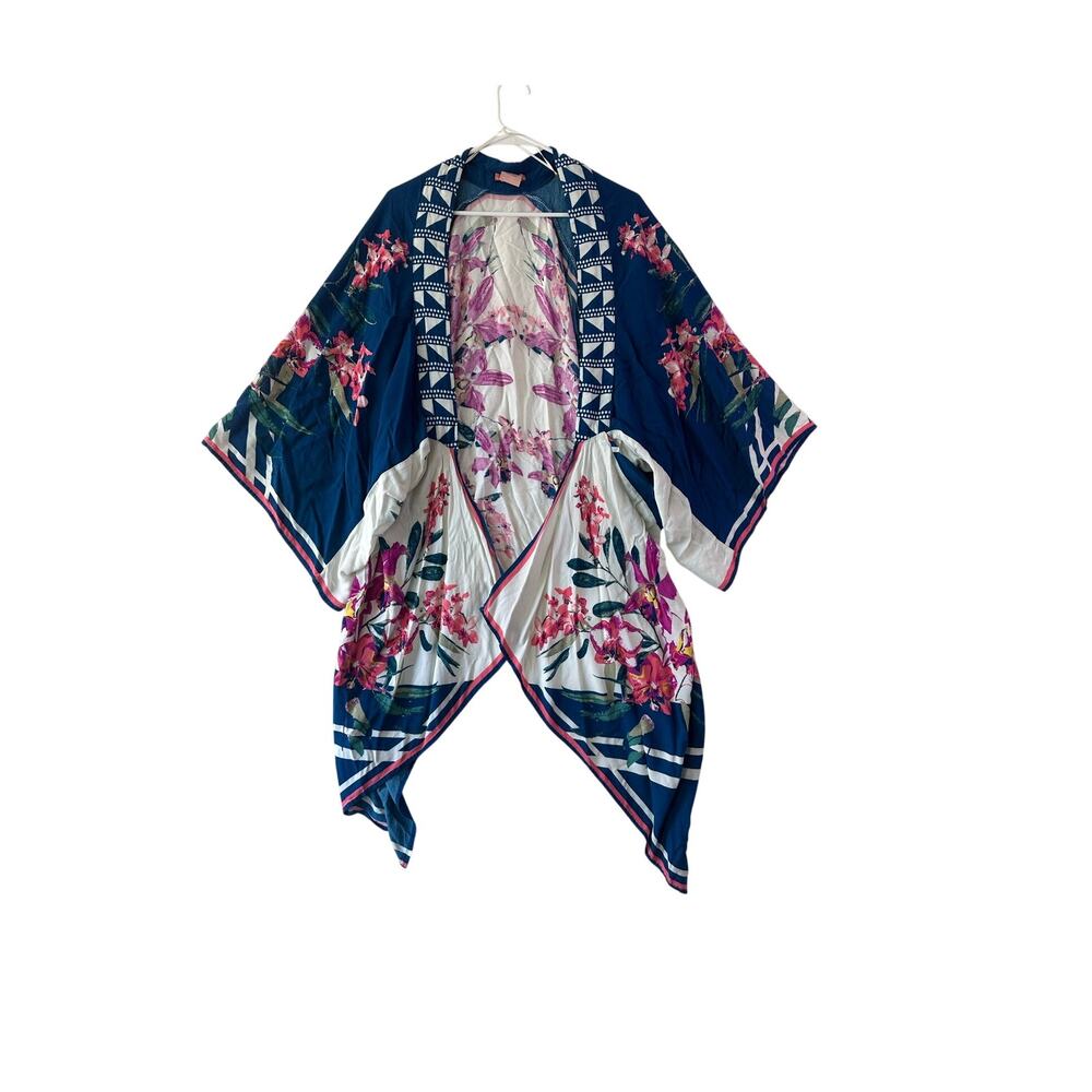 Flying Tomato Kimono Top S M Flowy Drape Festival Relaxed